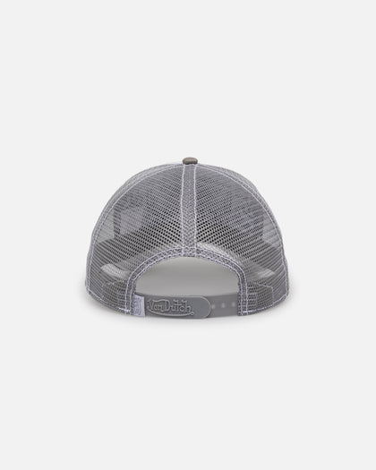 Von Dutch Grey & White Trucker Snapback Grey/White