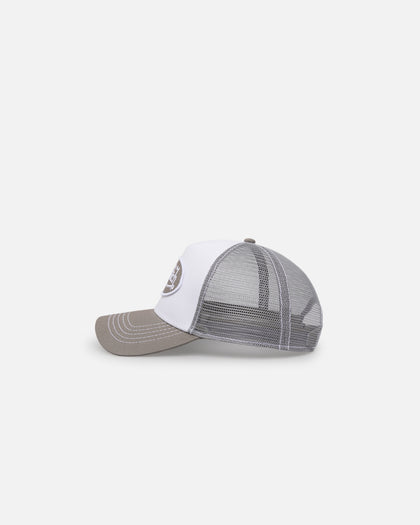Von Dutch Grey & White Trucker Snapback Grey/White
