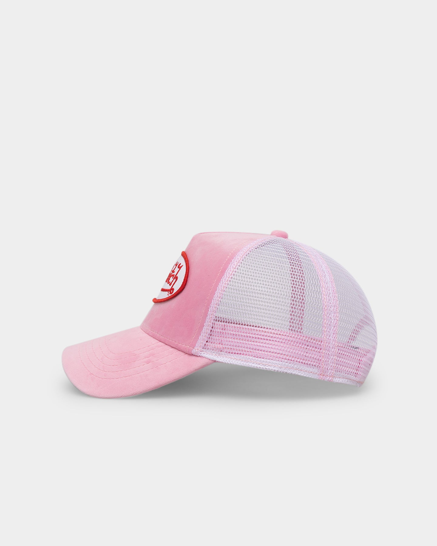 Von Dutch Pink Crush Velvet Trucker Pink Velvet | Culture Kings