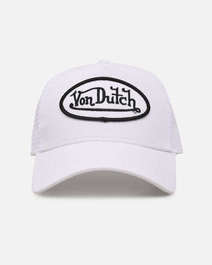 Von Dutch Classic Trucker Snapback White