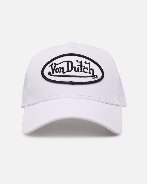 Von Dutch Classic Trucker Snapback White
