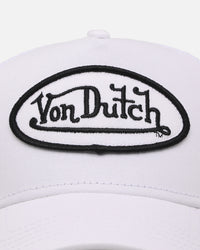 Von Dutch Classic Trucker Snapback White