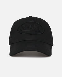 Von Dutch Classic Triple Black Trucker Snapback Black