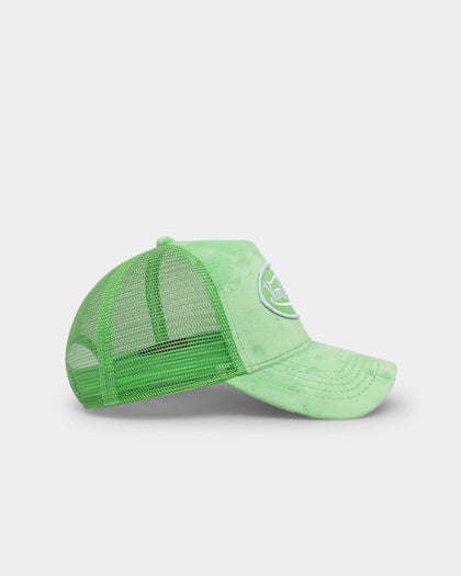 Von Dutch Lime Velvet Trucker Lime Velvet