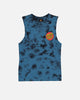 Santa Cruz Kids' Beware Dot Tie Dye Muscle T-Shirt Blue Tie Dye