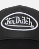 Von Dutch Black Trucker Snapback Black
