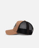 Von Dutch Taupe And Black Trucker Snapback Taupe/Black