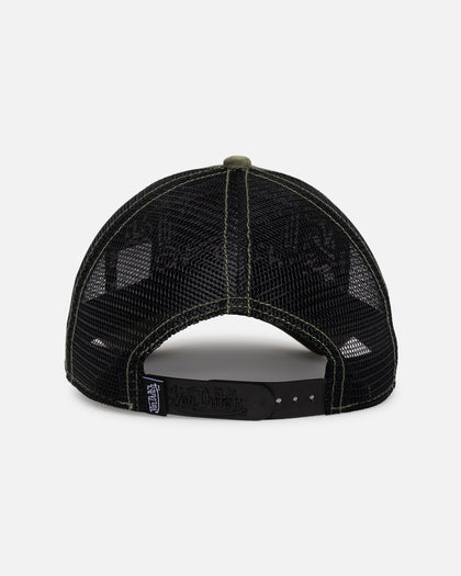 Von Dutch Dark Green Trucker Snapback Dark Green