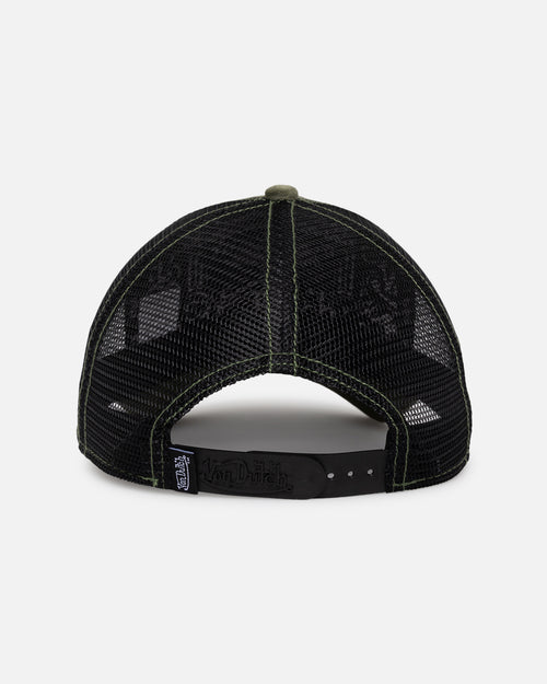 Von Dutch Dark Green Trucker Snapback Dark Green