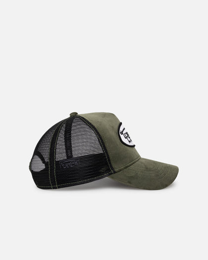 Von Dutch Dark Green Trucker Snapback Dark Green