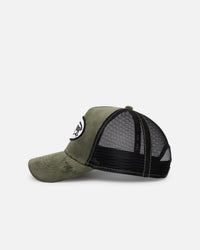 Von Dutch Dark Green Trucker Snapback Dark Green