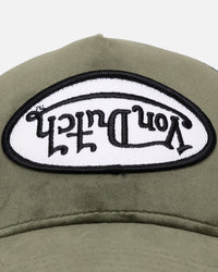 Von Dutch Dark Green Trucker Snapback Dark Green