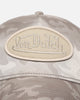 Von Dutch Unisex Trucker Snapback Hat Taupe