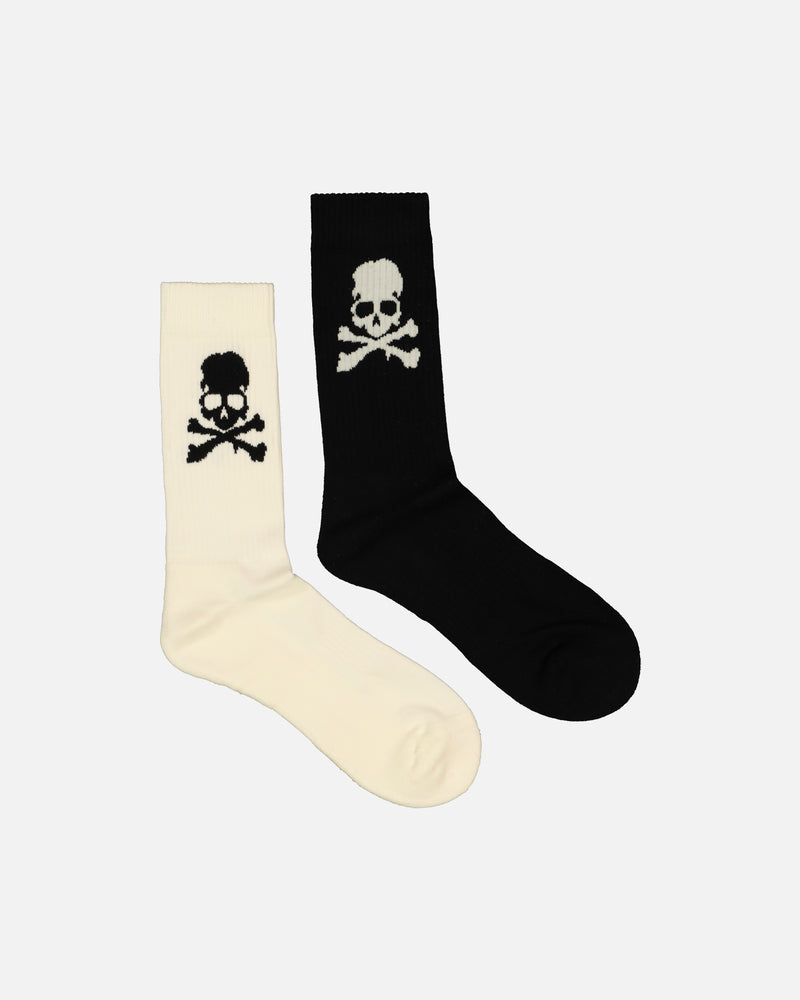 Saint Morta Maison Morta Sock 2 Pack Black/Off White