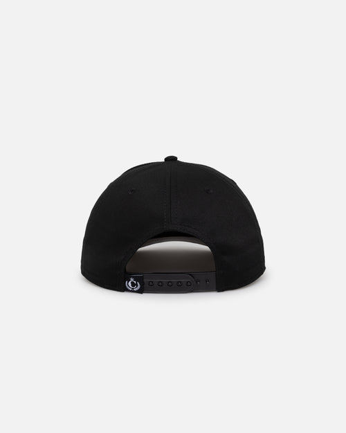 Culture Kings Crown Snapback Black/White