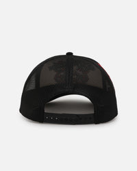 Ed Hardy X Loiter Trucker Snapback Black/White