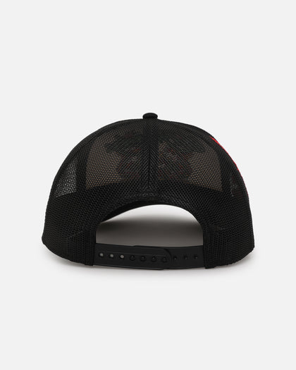 Ed Hardy X Loiter Trucker Snapback Black/White