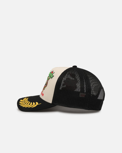 Ed Hardy X Loiter Trucker Snapback Black/White