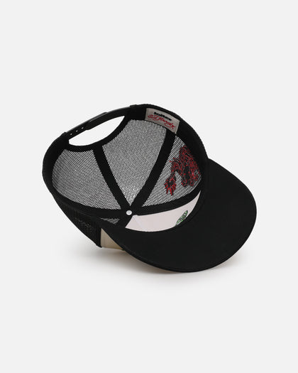 Ed Hardy X Loiter Trucker Snapback Black/White