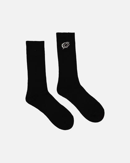 Carre C-Star Crew Socks 2 Pack Black