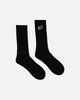 Carre C-Star Crew Socks 2 Pack Black