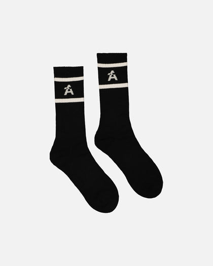 The Anti Order A Crew Socks 2 Pack Black