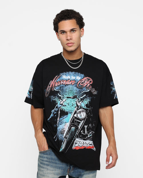 Loiter Midnight Route T-Shirt Black