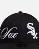 New Era Chicago White Sox 'MLB Side Script 59FIFTY Fitted Black