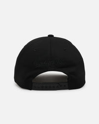 Mitchell & Ness Chicago Bulls 'Black Team Logo' MVP Snapback Black
