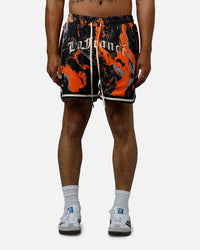 Puma Lafrancé Heem All Over Print Shorts Orange