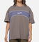 Carre Athletic Panel Crew T-Shirt Washed Charcoal