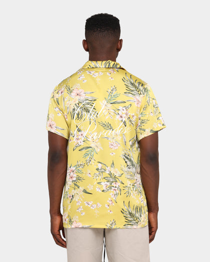 Club Paradise Lounge Shirt Yellow