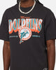 Mitchell & Ness Miami Dolphins Arch T-Shirt Faded Black