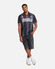 S Double Football Jersey Black Stripe
