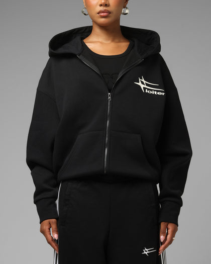 Loiter Ultra Hybrid Zip Hoodie Black/Camo