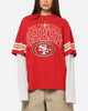 Mitchell & Ness San Francisco 49ers Waffle Mock Layer Long Sleeve T-Shirt Red