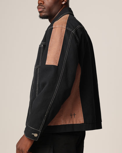 Saint Morta Outlaw Rodeo Jacket Black/Brown