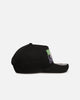 New Era Los Angeles Lakers 'Spooky Script' 9FORTY A-Frame Snapback Black/Green/Purple