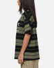 Carre Collective Stripe T-Shirt Black/Olive