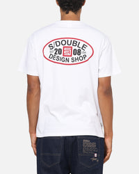 S Double Oval T-Shirt White
