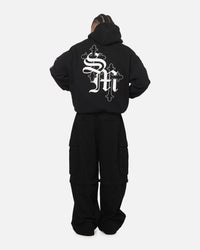 Saint Morta Alter Boxy Hoodie Black