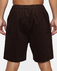 XXIII Jason Corduroy Shorts Brown