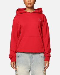 Jordan Brooklyn Fleece Pullover Hoodie Gym Red/White