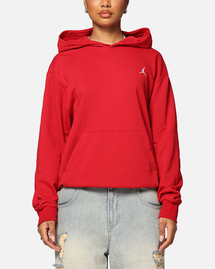 Jordan Brooklyn Fleece Pullover Hoodie Gym Red/White