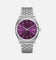 Nixon Time Teller Watch Silver/Purple