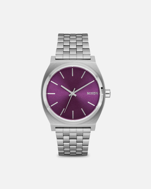Nixon Time Teller Watch Silver/Purple