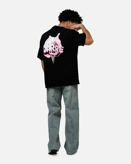 Carre Melted T-Shirt Black