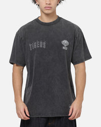 Bleacher Athletic Wests Tigers NRL Attrition Washed T-Shirt Black