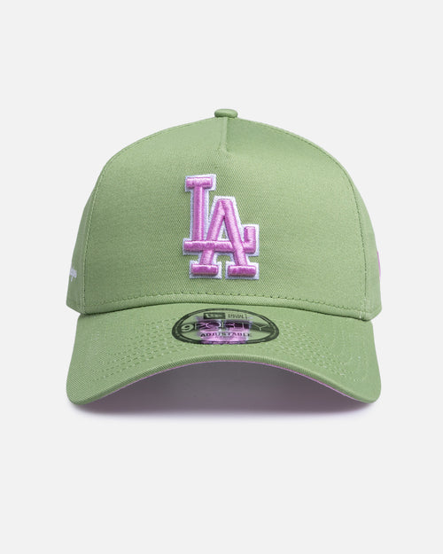 New Era Los Angeles Dodgers 'Strawberry Matcha' 9FORTY A-Frame Snapback Green