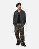XXIII Acid Wash Button Up Over Shirt Washed Black
